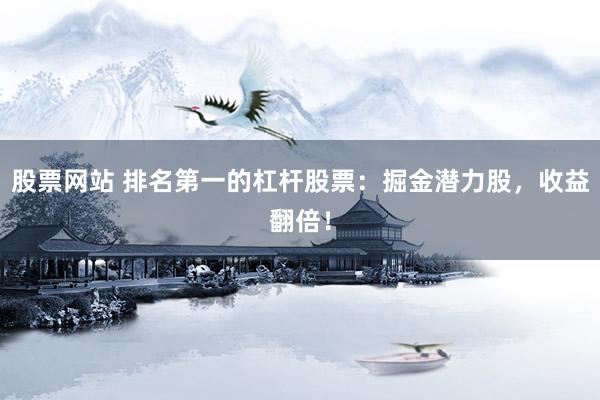 股票网站 排名第一的杠杆股票：掘金潜力股，收益翻倍！