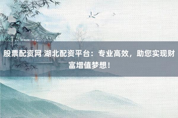 股票配资网 湖北配资平台:专业高效,助您实现财富增值梦想!